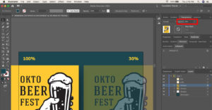 How to change object transparency in Illustrator