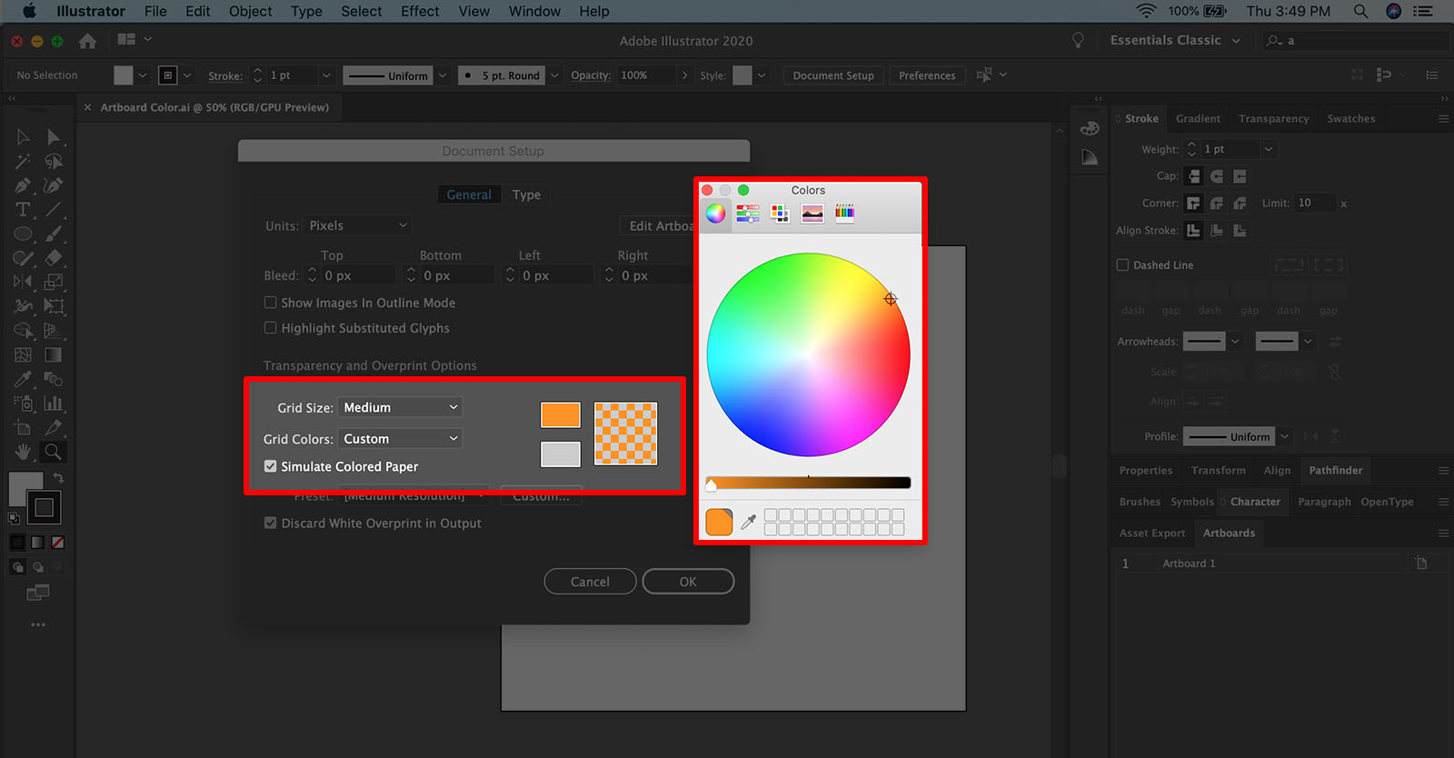 How to change artboard background color in Illustrator | Adobe Tutorials
